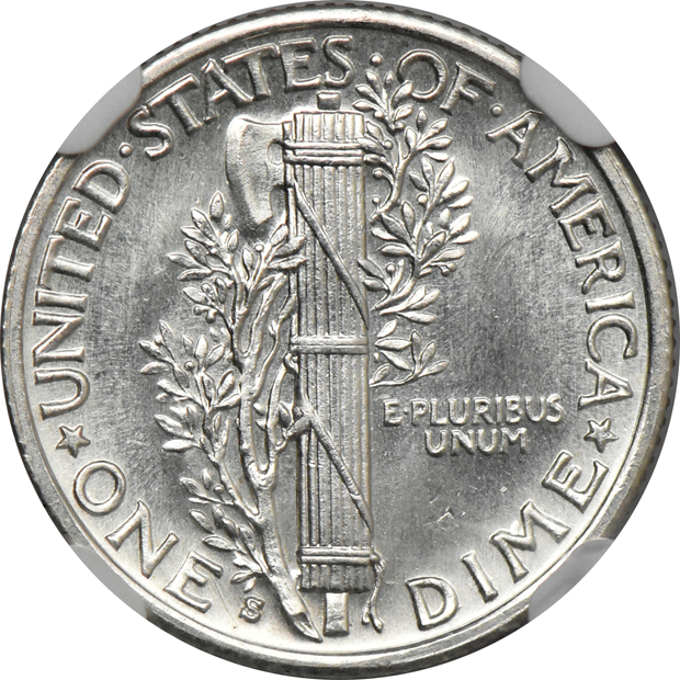 1939-S NGC MS-66 FB