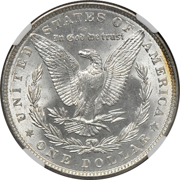 1884-CC MS-64+ DPL, and an 1886 MS-66+ Star, both NGC