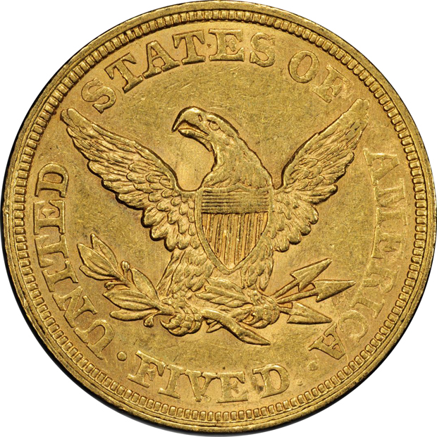 1861 PCGS AU-53