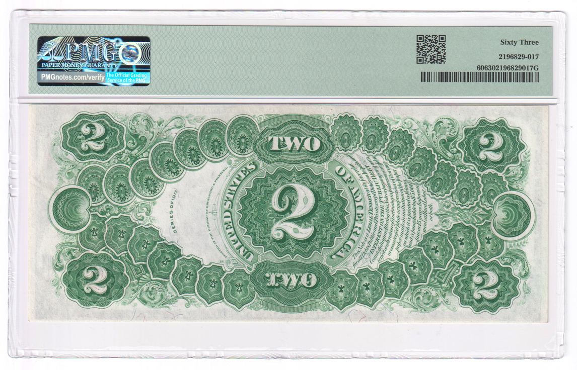 1917 $2 Fr# 60 - PMG ChCU-63