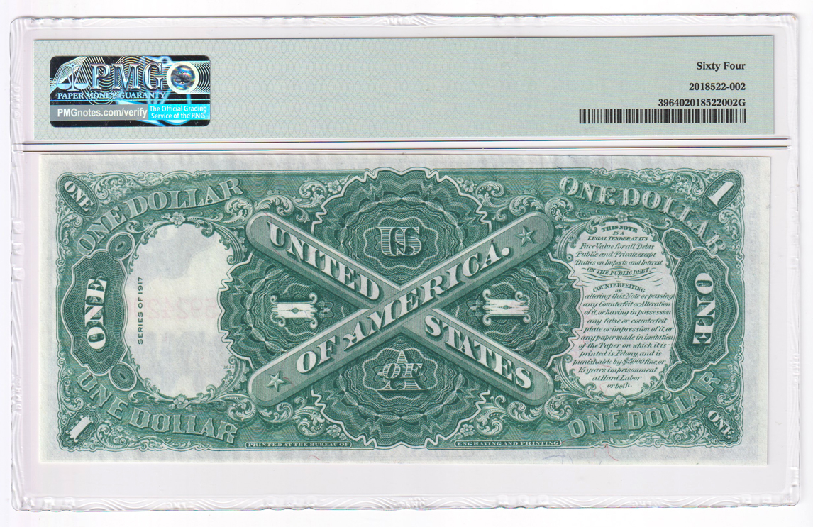1917 $1 Fr# 39 - PMG ChCU-64