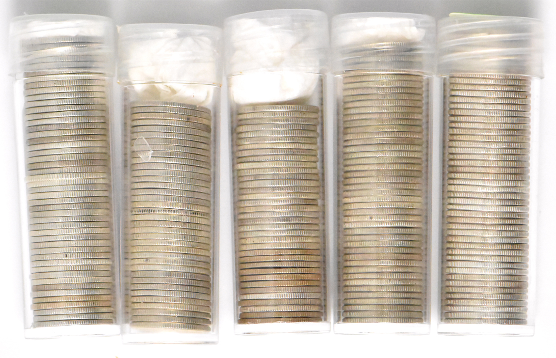 Group of 210 Mercury dimes