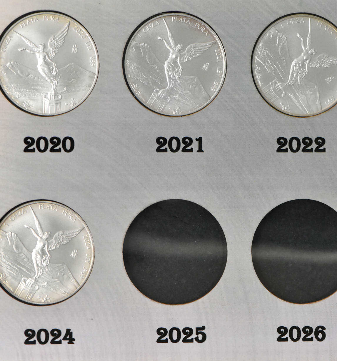Mexico - Collection of 36 1 onza coins