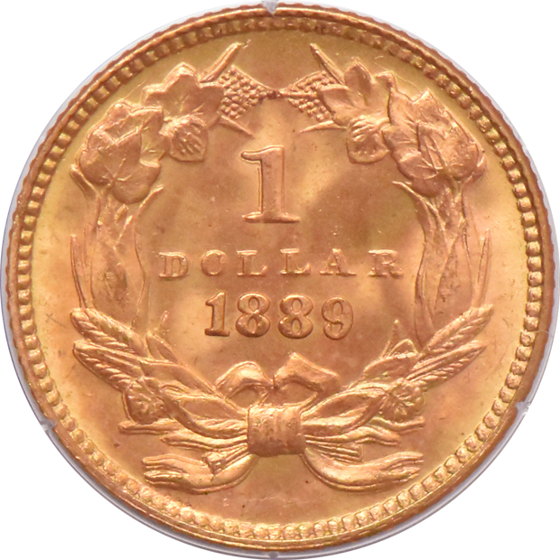1889 PCGS MS-66 (rattler)