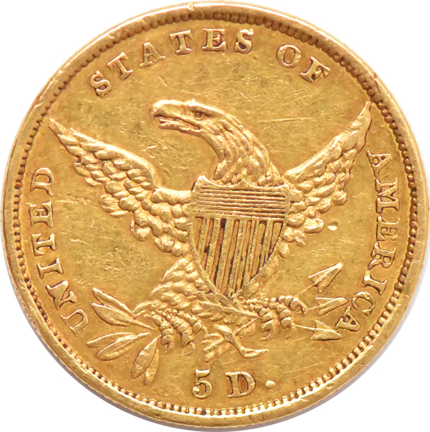 1834 Classic, Plain 4 AU details/scratched, and an 1835 AU details/damaged
