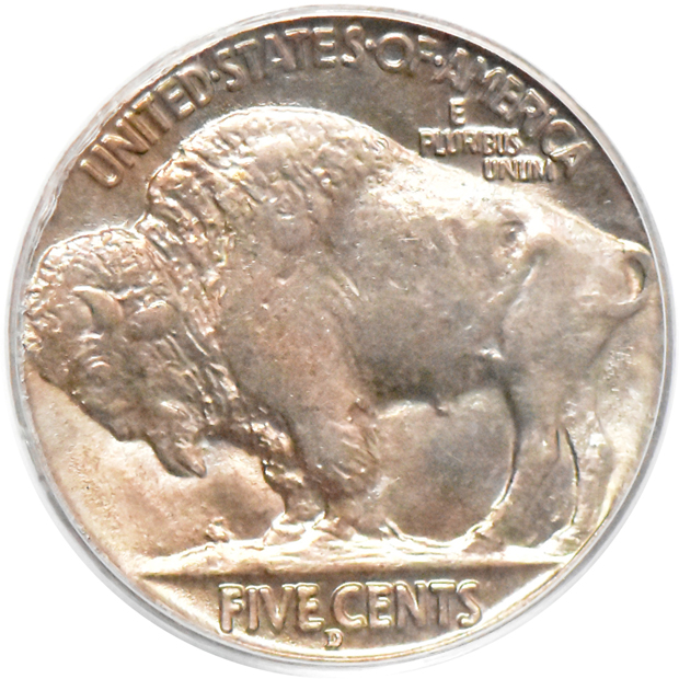 1915-D Struck With Broken Obverse Die, PCGS MS-64 CAC