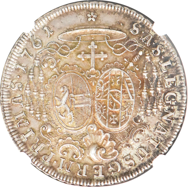 Austria - (1564-95) and 1761 thaler, both NGC AU-53