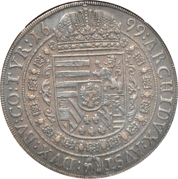 Austria - 1699 thaler - NGC AU-50