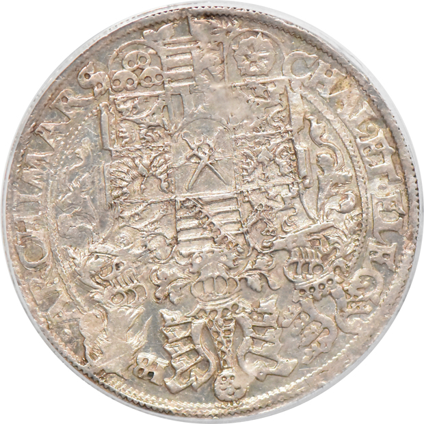 Germany - Saxony 1579 thaler - PCGS AU-55