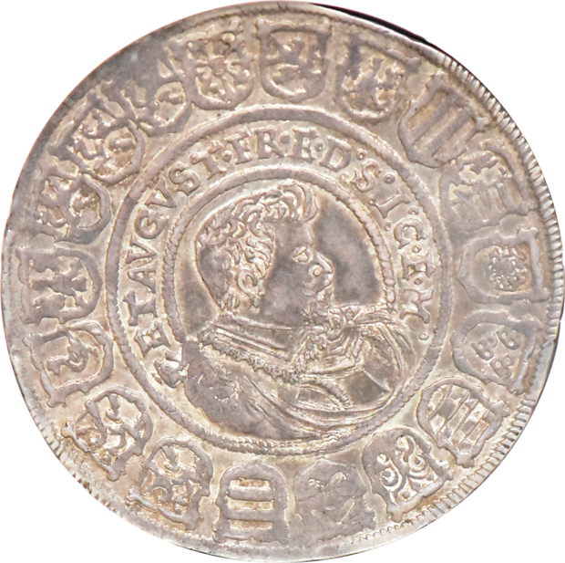 Germany - 1615 thaler XF-45, and a 1637-SD thaler AU-50, both NGC