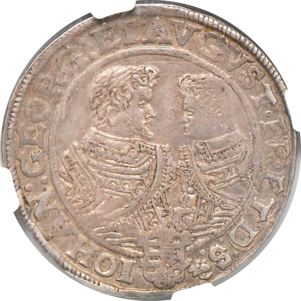 Germany - 1611-HR thaler - NGC AU-55