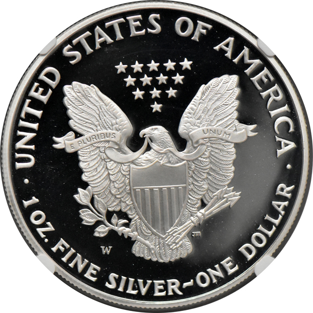1995-W American Silver Eagle NGC PR-69 Ultra Cameo