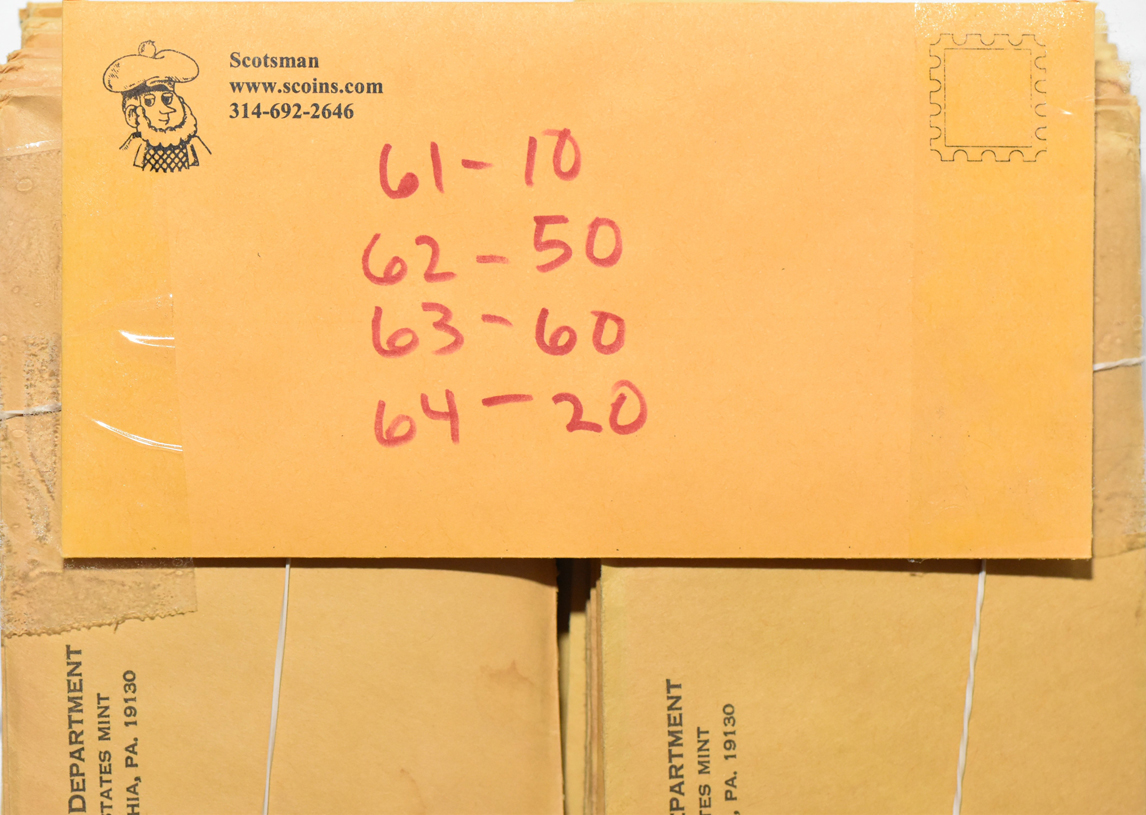 Group of 140 unopened Proof Sets