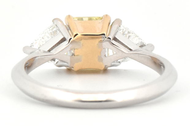 14K White Gold Diamond Ring with a 1.00 Carat CCRMB, GIA #17215576