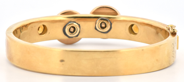 18K Yellow Gold Bangle 
