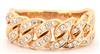 18K Yellow Gold Diamond Ring