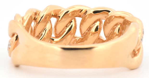 18K Yellow Gold Diamond Ring