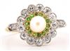 14K Two-Tone Pearl Ring