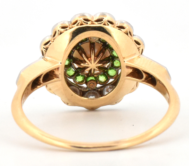 14K Two-Tone Pearl Ring