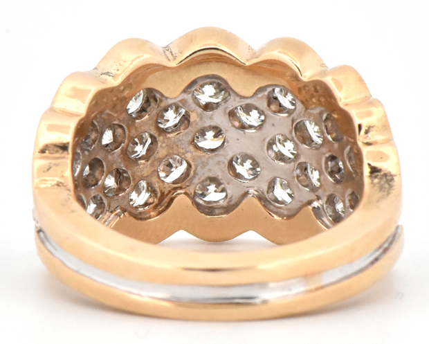 14K Yellow Gold Diamond Ring 