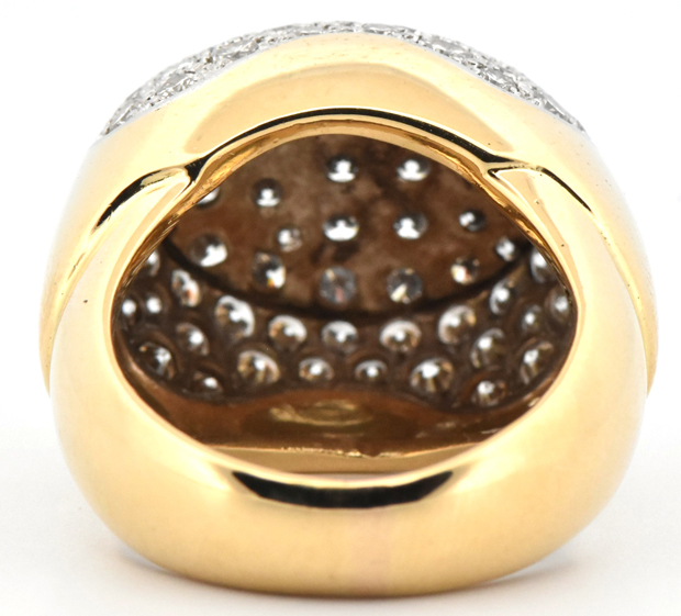 18K Yellow Gold Diamond Ring