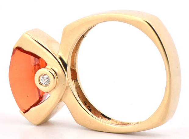 14K Yellow Gold Cocktail Ring