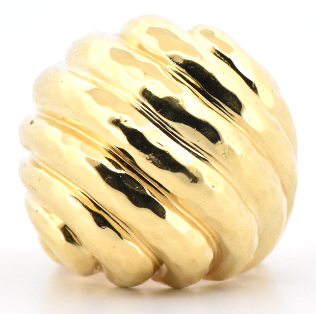 18K Yellow Gold Henry Dunay Ring 