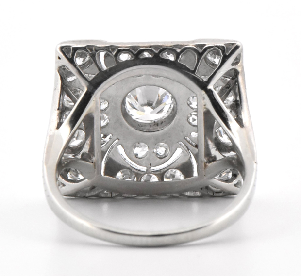 Platinum Diamond Ring 