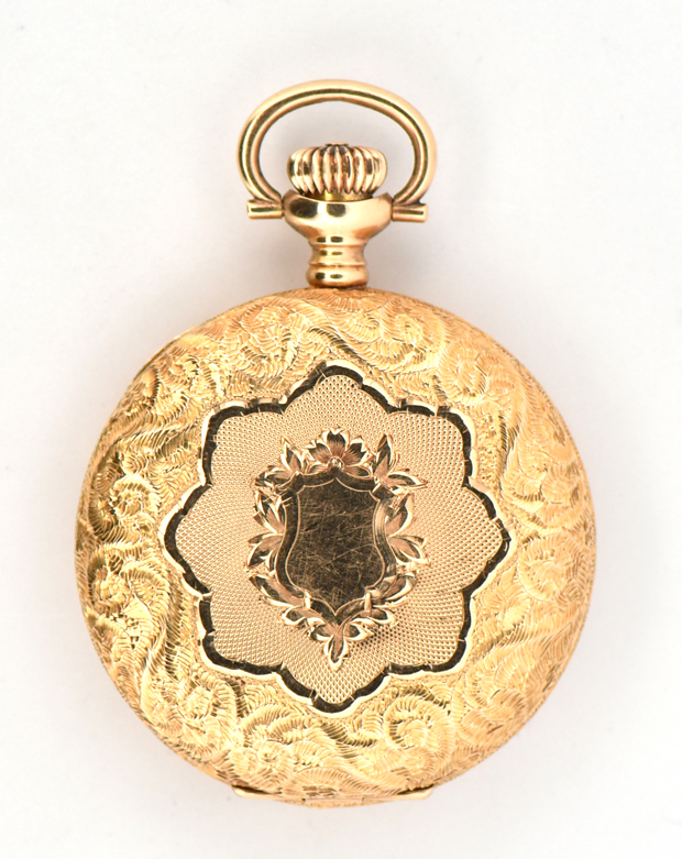 14K Yellow Gold Elgin Pocket Watch  