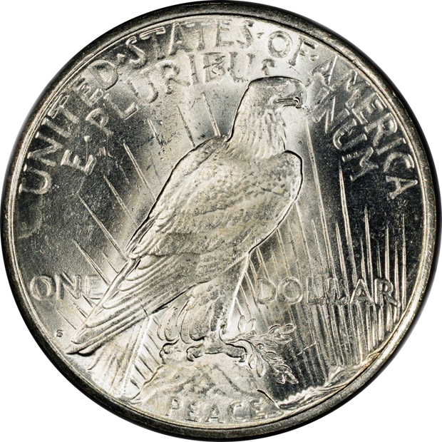 1924-S Double-Die Obverse (not noted) PCGS MS-63