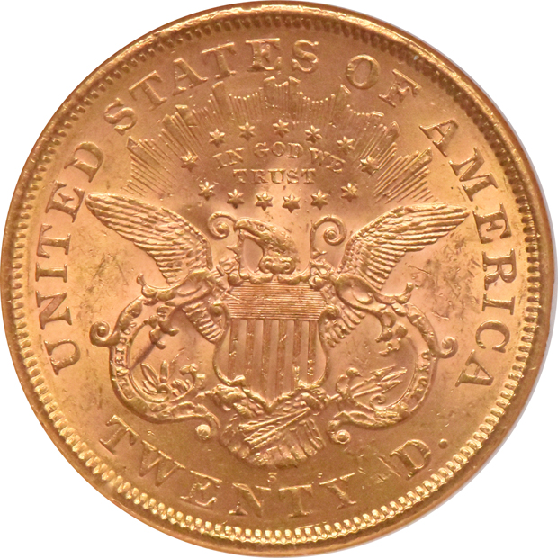 1875-S NGC MS-61