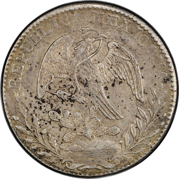 Mexico - 1830-Do RM 8 reales - PCGS XF-45