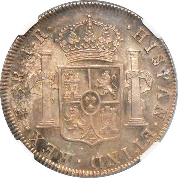 Bolivia - 1774-PTS 8 reales - NGC MS-62