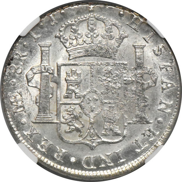 Peru - 1803-LIMA IJ 8 reales - NGC MS-64