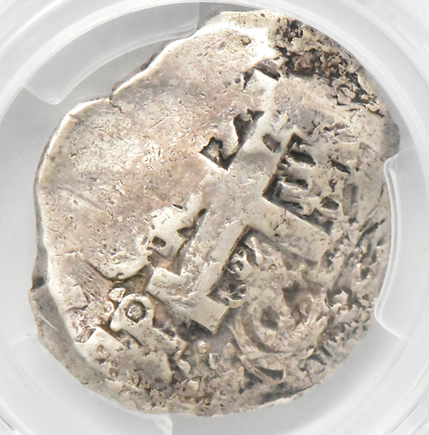Multiple - (1556-1667) Mexico 8 reales F-12, 1736-P E Bolivia 4 reales VF-35, and a 1772-P V-Y Bolivia 8 reales VF-25, all PCGS