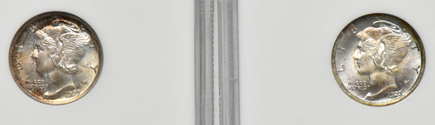 Five 1923 (three MS-66 FB, one MS-65 FB, and one MS-64 FB), all NGC