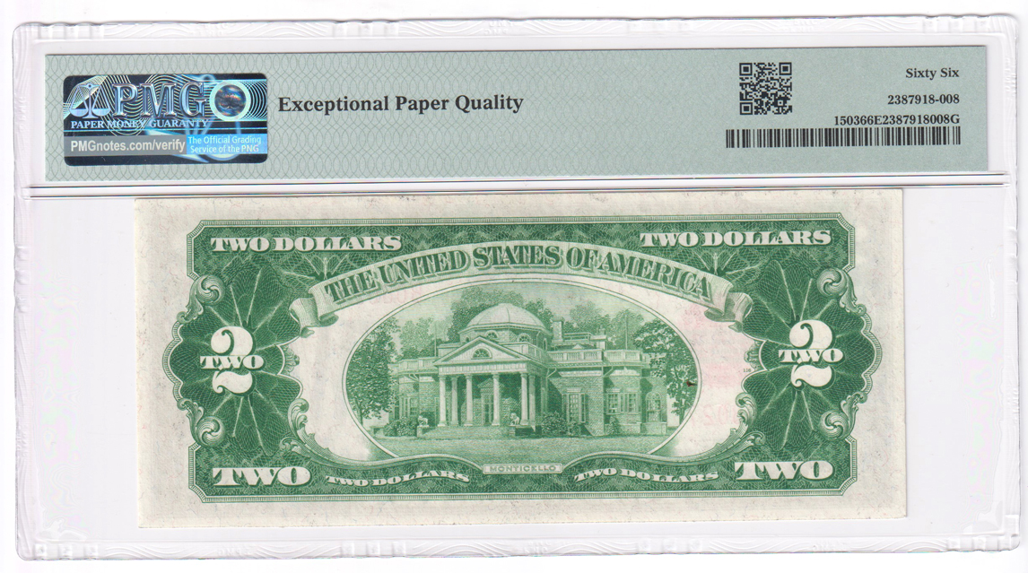 1928-B $2 Fr# 1503 - PMG GemCU-66 EPQ