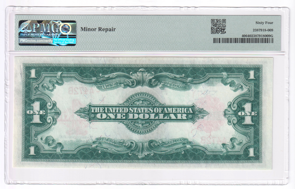1923 $1 Fr# 40 - PMG ChCU-64 minor repair