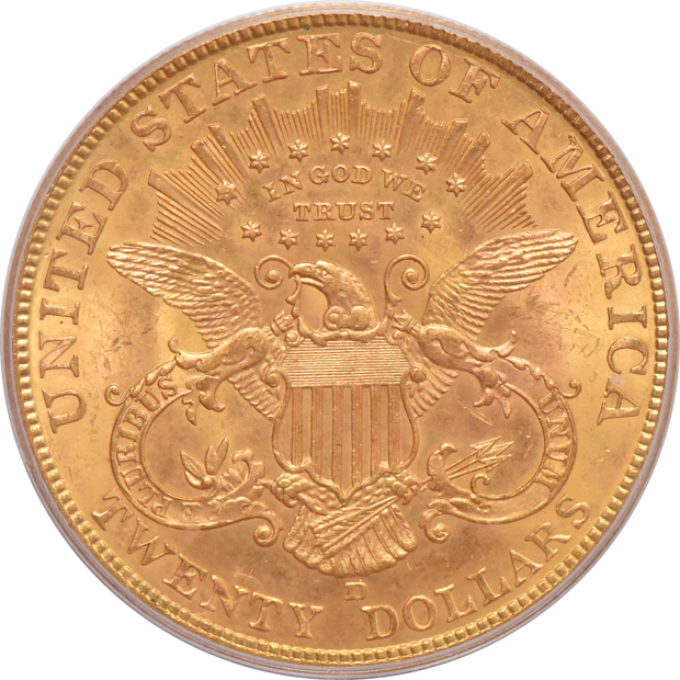1907-D Liberty PCGS MS-63