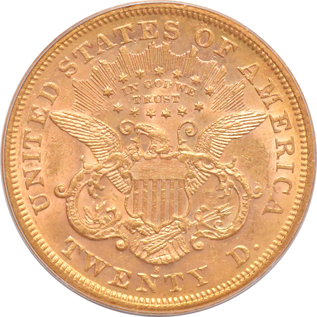 1870-S PCGS AU-58