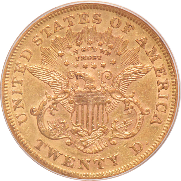 1869 PCGS XF-45