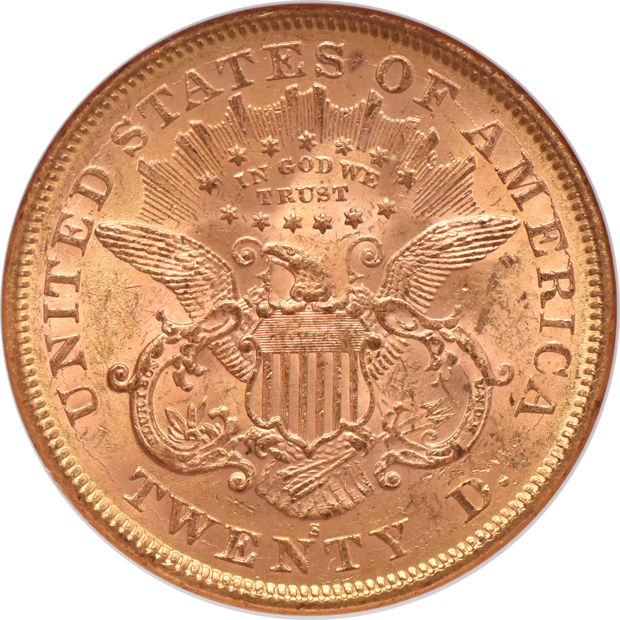 1875-S NGC MS-61