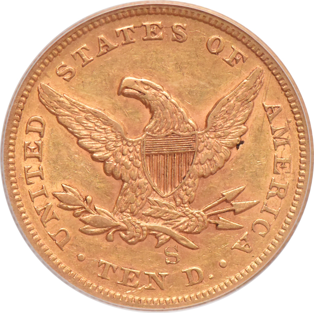 1854-S PCGS XF-40 (green label)