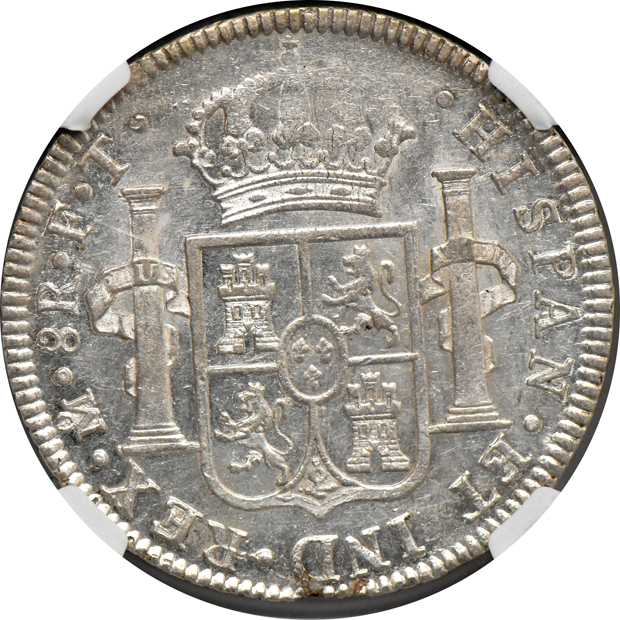 Mexico - 1802-Mo FT 8 reales - NGC MS-61