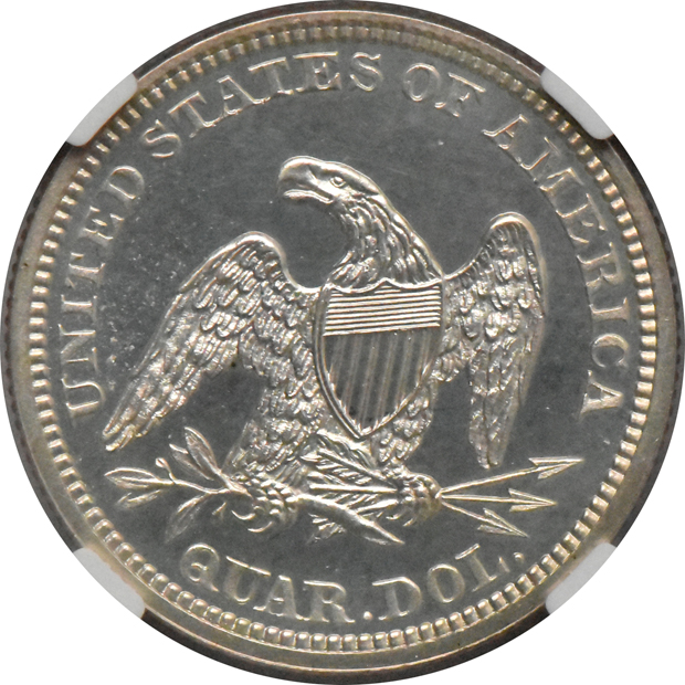 1865 NGC PR-64 CAMEO