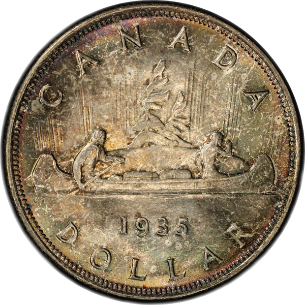 Canada - 1935 $1 - PCGS MS-66