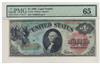 1869 $1 Fr# 18 - PMG GemCU-65