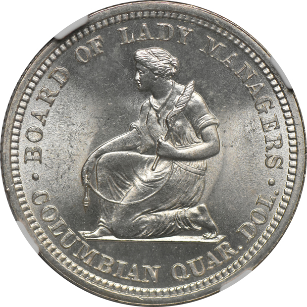 1893 Isabella NGC MS-66 CAC
