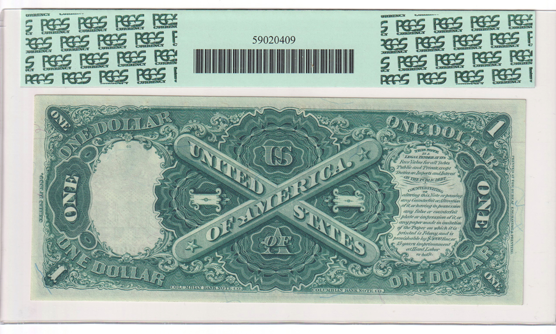 1880 $1 Fr# 30 - PCGS GemCU-67 PPQ