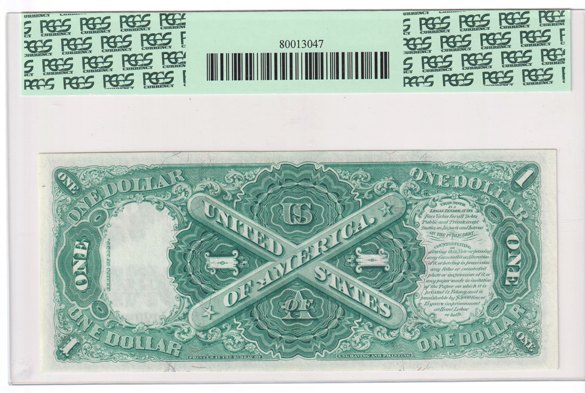 1880 $1 Fr# 35 - PCGS GemCU-67 PPQ